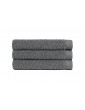 Drap de bain gris foncé personnalisé
