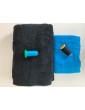 Ensemble bleu turquoise, noir