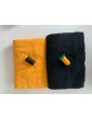 Ensemble jaune soleil, noir