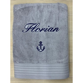 Serviette personnalisée prénom Florian