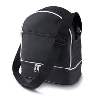Sac de pétanque noir 3 boules personnalisable