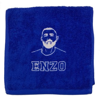 Serviette de sport bleu royal FC Gouesnou