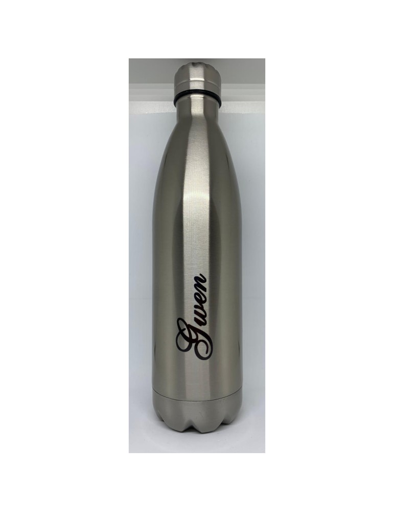 Gourde Inox Isotherme Personnalisée Prénom Gwen