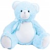 Peluche ourson bleu à personnaliser