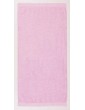 Drap de bain rose personnalisé