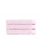 Drap de bain rose personnalisé