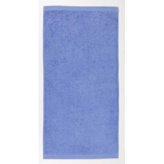 Drap de bain bleu azur personnalisé
