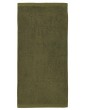 Drap de bain kaki personnalisé