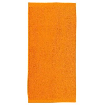 Drap de bain orange à personnaliser