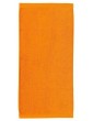 Drap de bain orange à personnaliser