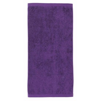 Drap de bain violet personnalisé