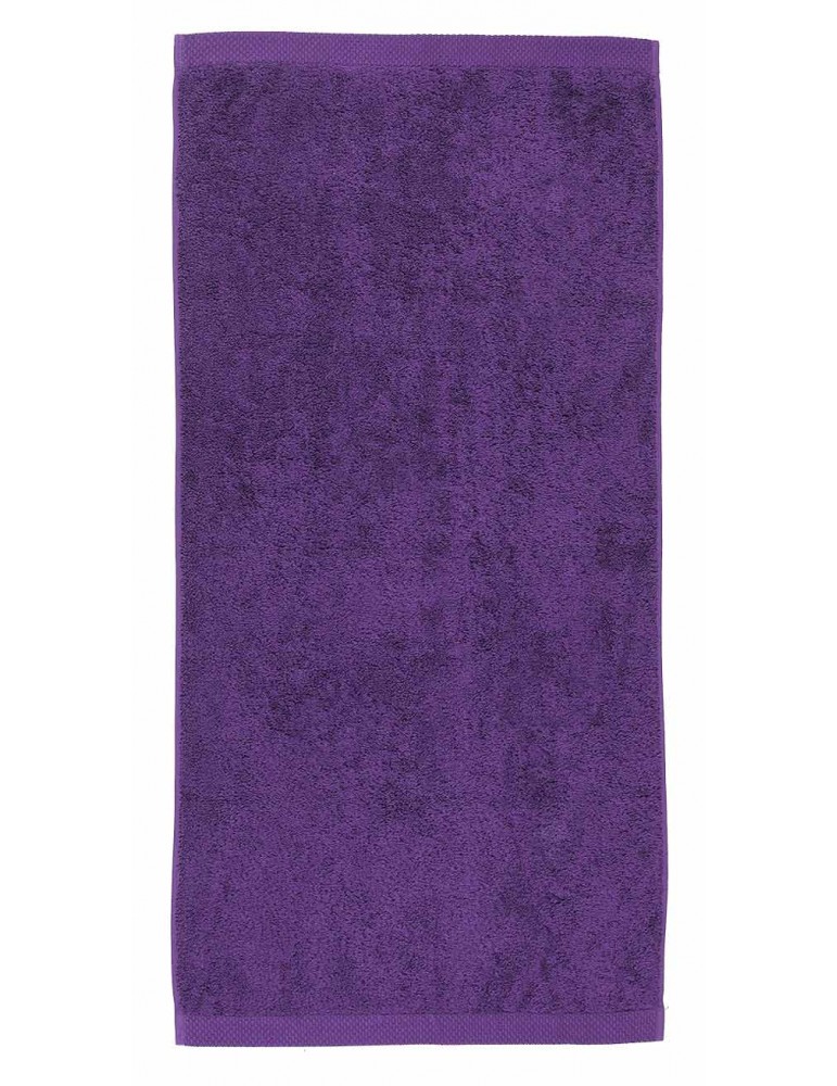 Drap de bain violet personnalisé