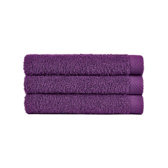 Drap de bain violet personnalisé