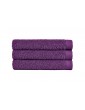 Drap de bain violet personnalisé