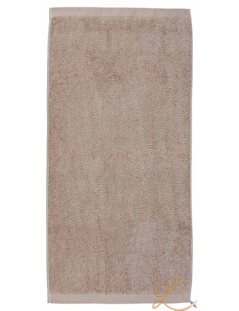 Drap de bain taupe à personnaliser