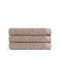 Drap de bain taupe personnalisé
