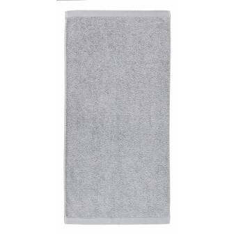 Drap de bain gris clair à personnaliser