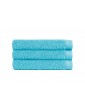 Drap de bain bleu océan personnalisé