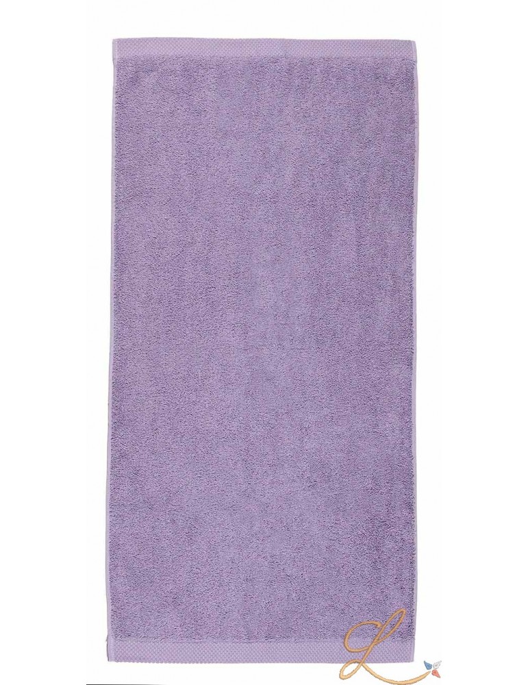 Drap de bain lilas à personnaliser
