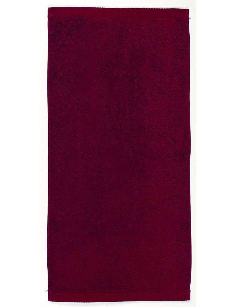 Drap de bain burdeos à personnaliser