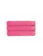 Drap de bain framboise personnalisé