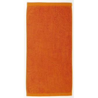 Drap de bain mandarine à personnaliser