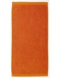 Drap de bain mandarine à personnaliser