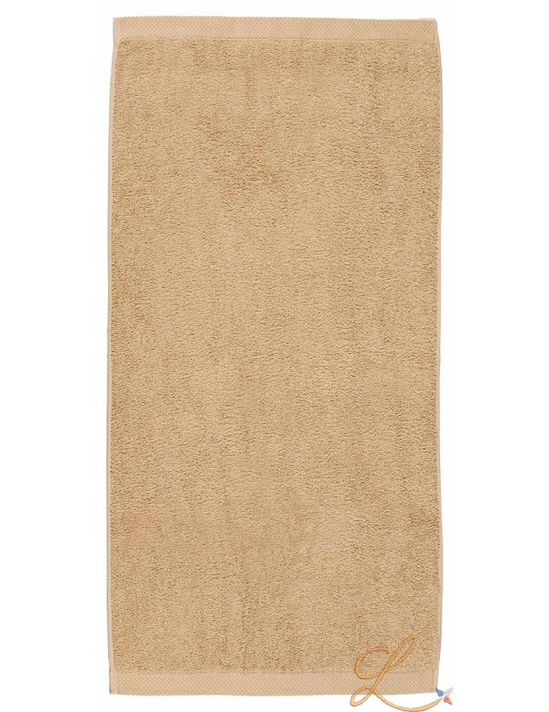 Drap de bain beige à personnaliser