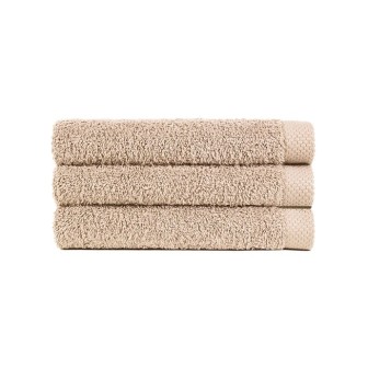 Drap de bain beige personnalisé