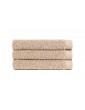 Drap de bain beige personnalisé