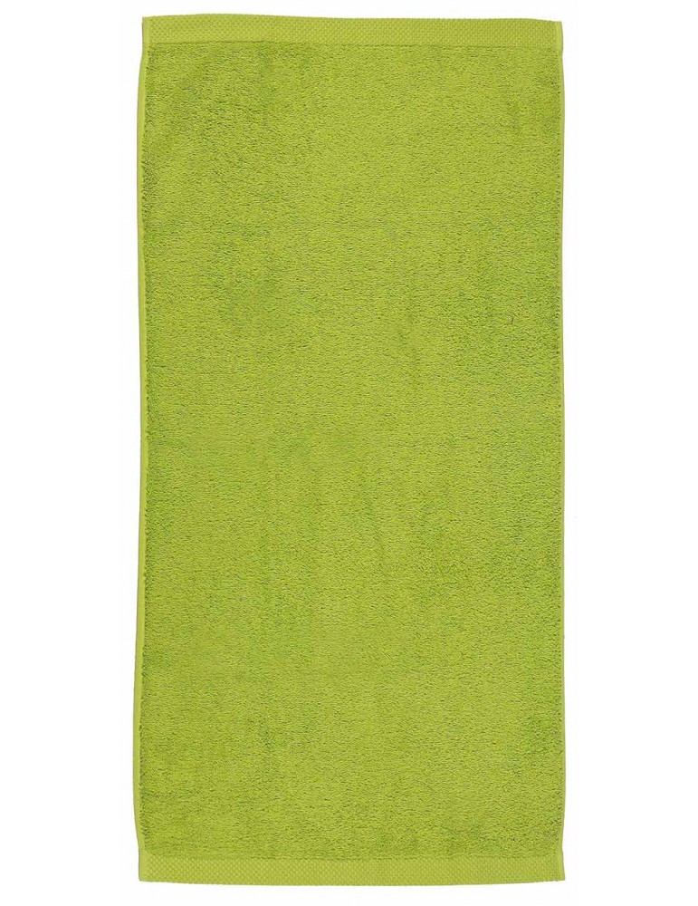 Drap de bain pistache à personnaliser