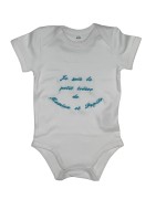 Cadeau de Naissance Personnalisé : Body & Bavoir
